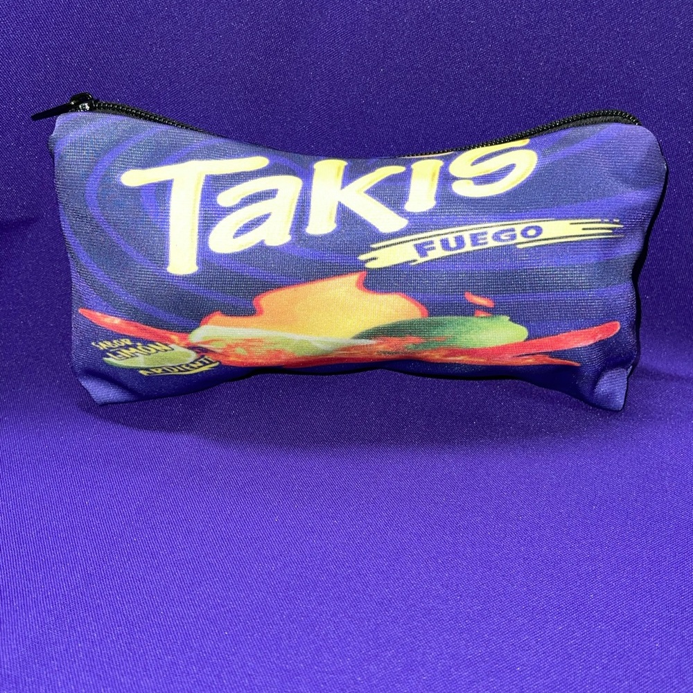 Takis makeup bag